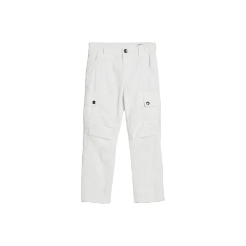 BRUNELLO CUCINELLI Белые Kids Брюки с карманами