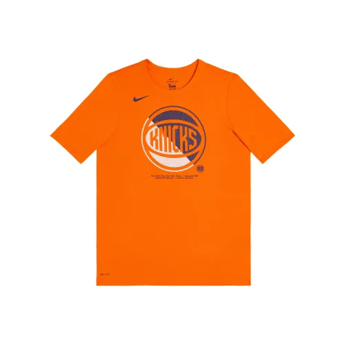 Nike New York Knicks T-Shirt Orange