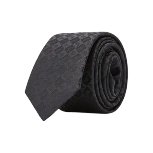 EMPORIO ARMANI Шелковые галстуки из тутового шелка мужской темно-синий