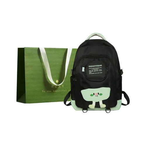 Three Ducklings Полиэстер Рюкзак Стандартный Женский Экрю Черный Абрикос