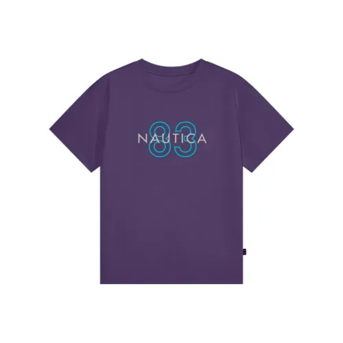 NAUTICA T Рубашка Темно-синий Фиолетовый Белый Светло-оливковый Подростки