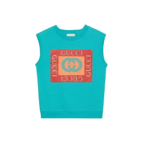 GUCCI Майка Светло-Синяя Детская