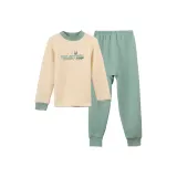 Кремовый рис + глубокий зеленый