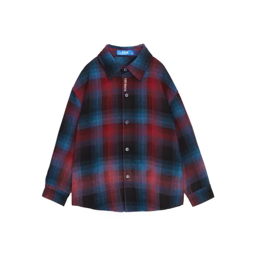 YEK Красный синий Kids Рубашки