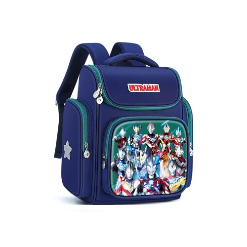 S.X ZEBRA Ультрамен Коллаборация Полиэстер Рюкзак Обычный Детский Оливково-зеленый