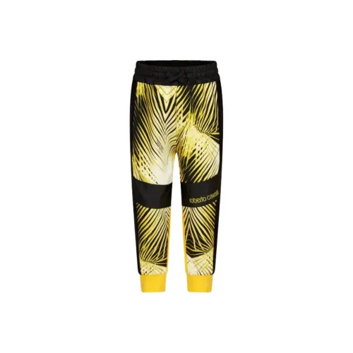 Roberto Cavalli Повседневные брюки для детей цвет желтый