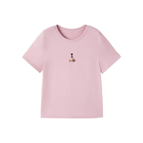 XIANGYING Розовые Женские Футболки