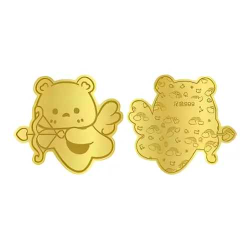 Kowloon Ancient Золотые Подвески Унисекс