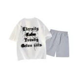 Белый топ, светло-серый низ