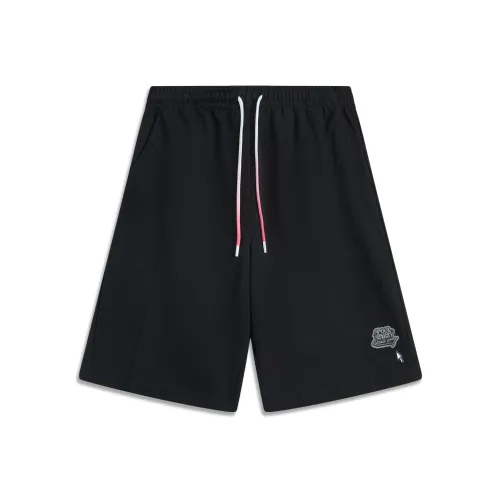 LINING x League of Legends Коллаборация Повседневные шорты Мужские Черные