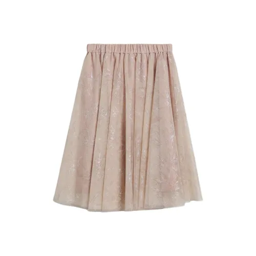 BRUNELLO CUCINELLI Розовый Kids Юбки