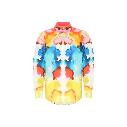 Alexander McQueen Рубашка Мужская Многоцветная