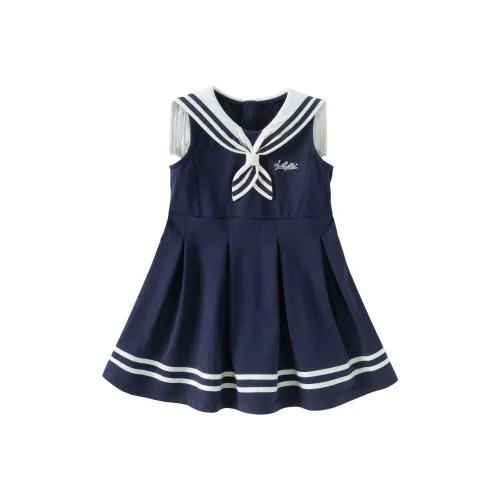 DAVE BELLA Платье Темно-синий Children Возраст 3-7 лет