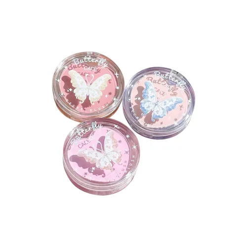 CACE Лето Бабочка Шепот Трехцветный Румяна Легкий для Смеси Корректирующий Тон Кожи Матовый