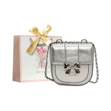 Серебристая +сумка для покупок