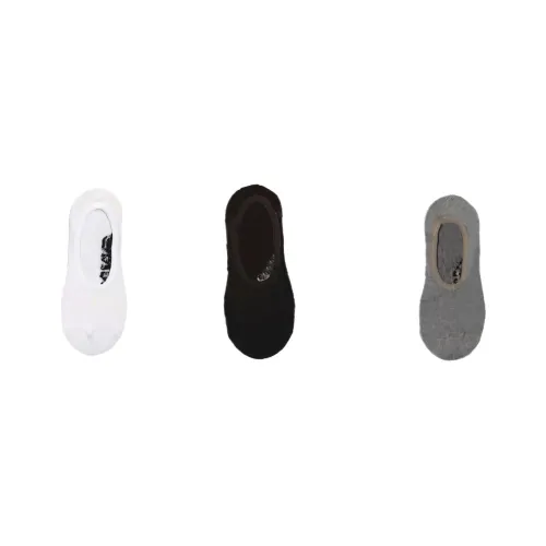 Vans Super No Show Носки 3 упаковки черный белый серый детский