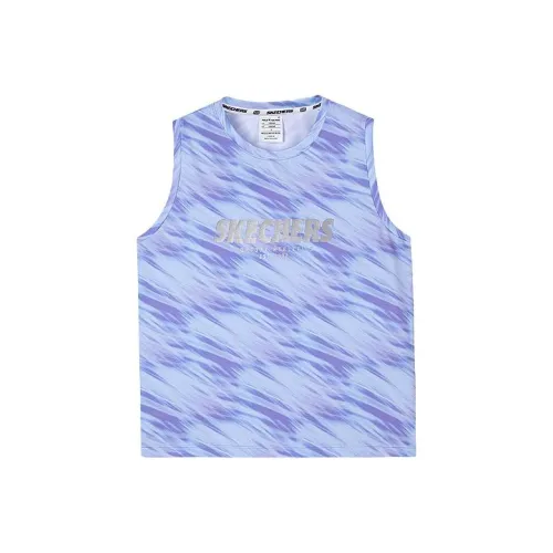 Skechers Flowing Цветочный Radiant Фиолетовый/033Z Kids Жилет/Слинг