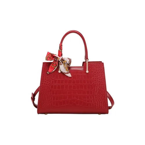 PAYOT Microfiber Synthetic Leather Bag Women's Burgundy