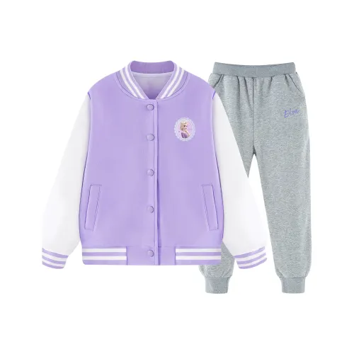 DISNEY FROZEN Серия Повседневная Спортивная Одежда Фиолетовая Дети Возраст 3-7 Лет