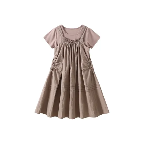 Детский комплект Miller Castle с юбкой коричневый