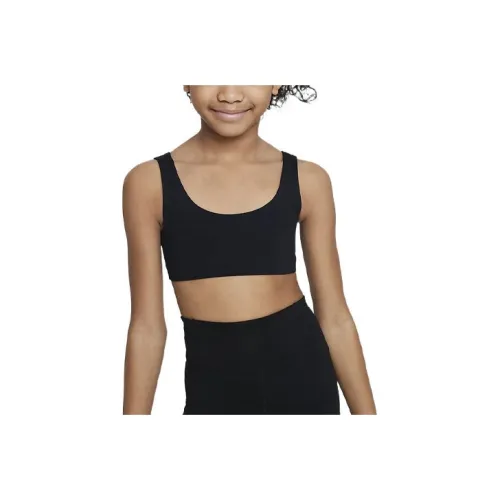 NIKE Dri Fit Черный Kids Бандо / Бюстгальтеры / Спортивные бюстгальтеры