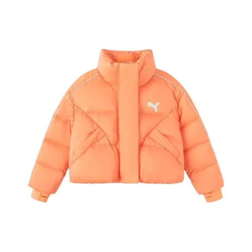 PUMA Пуховик T7 PAG SHORTCUT Пуховые куртки Оранжево-красный Для детей 3-7 лет
