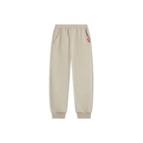 LINING YOUNG Sports Life Collection Тренировочные штаны для детей Подростки Пыльно-серый