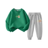 Национальный Лев Babu K_Средний Темно-зеленый + Национальный Лев Babu K Серый