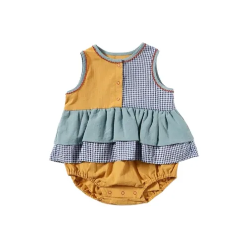 BEAMS Комбинезон Саксонский синий для малышей и детей дошкольного возраста