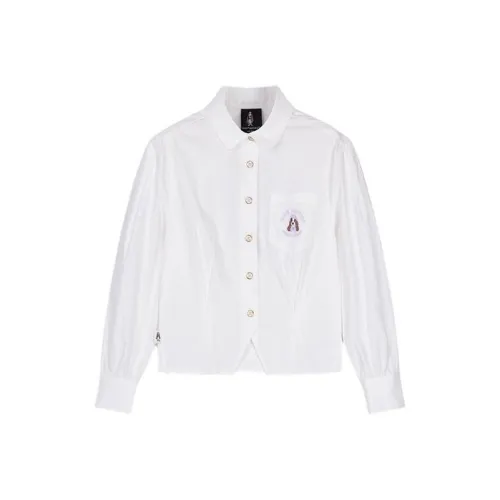 Hush Puppies Рубашка SS25 Натуральный Белый Детский