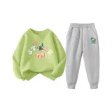 Зелёный Дональд Дак - Серый Счастливый Дональд