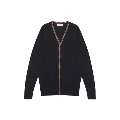 JOHN SMEDLEY Морской синий Мужской Трикотаж
