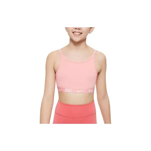 NIKE Кораллово-розовый Kids Бандо / Бюстгальтеры / Спортивные бюстгальтеры