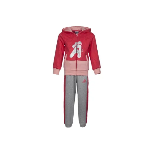 Adidas Повседневная спортивная одежда LK CNY HDY Набор Базовый Розовый Дети Возраст 3-7 лет