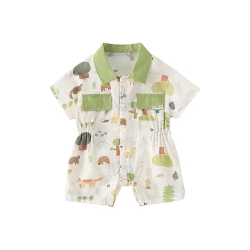 XiaoJinBu Комбинезон Зеленый Infant и Toddler