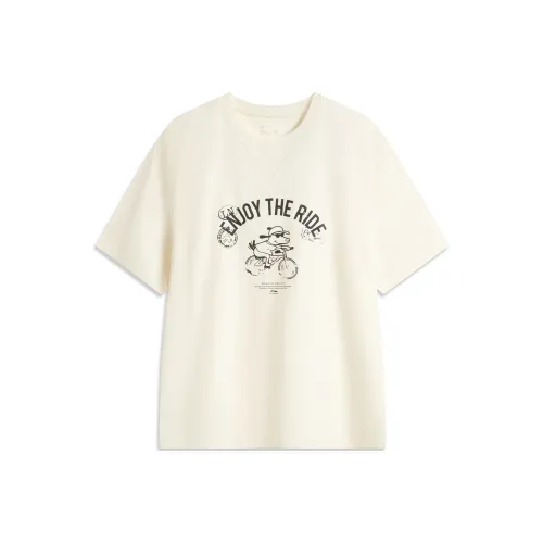 LINING Sports Life Collection Рубашка Мужская Mother Of Pearl Белая