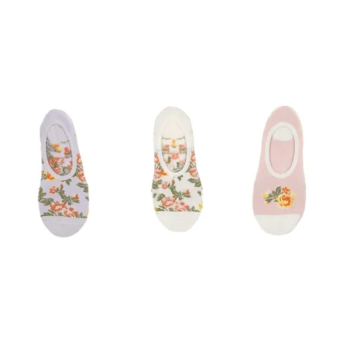 Vans Canoodle Носки 3 упаковки 3 упаковки фиолетовый + розовый + белый для детей