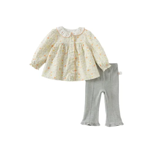 DAVE BELLA Повседневная спортивная одежда с цветочным принтом для детей