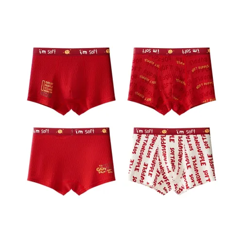 Хлопок Трусы 4 Пачки Подростки