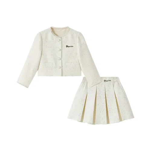 Детский комплект для девочек 3-7 лет Disney с юбкой коллекция Frozen SS25 бежевый