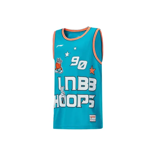 LINING YOUNG Майка Zhuo Луна Циановый Детский