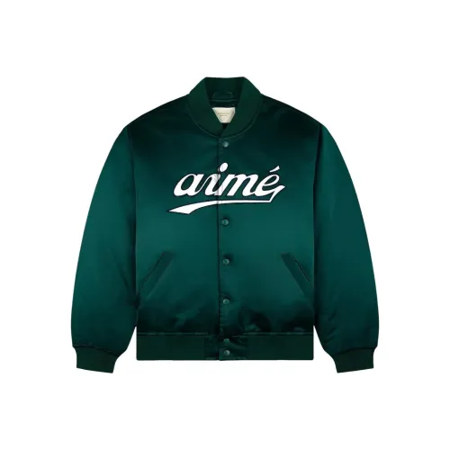 AIME LEON DORE Бейсбольная куртка Мужская Зеленая