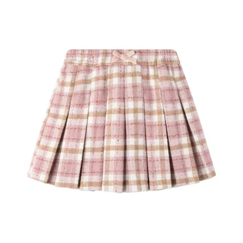 MUCMUKN Клетка Умеренный Юбка Лето Подростки Розовая Клетка