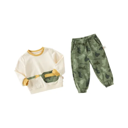 DAVE BELLA Повседневная спортивная одежда Армейский зеленый камуфляж Детский