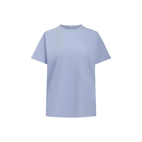 Under Armour Рукав с спущенным плечом T-рубашка Женская Синяя