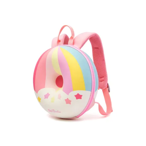 Three Ducklings EVA Kids Bag Standard Baby Pink Blue Rainbow