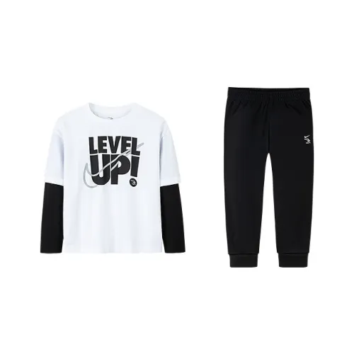 Nike Повседневная спортивная одежда 3Brand Глубокий черный Дети 3-7 лет