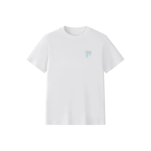 FILA KIDS Каменный T Рубашка Стандартный Белый Дети Возраст 3-7 Лет