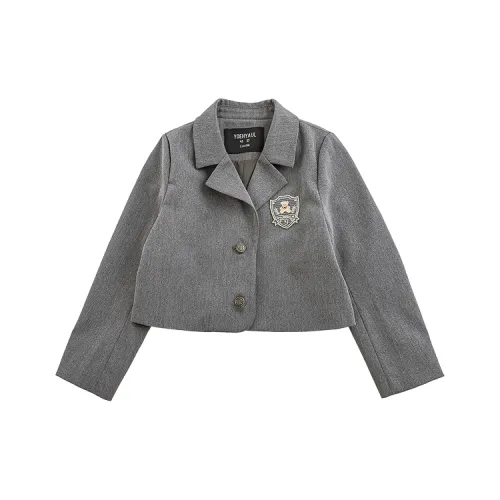 YOEHYAUL Бизнес Костюм SS25 Темно-серый Дети Возраст 3-7 лет