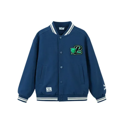 PUMA Бейсбольная куртка Sportstyle Collection Club Темно-синий деним Детская